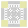 横断歩道　指示標示